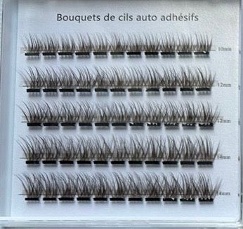 Cils effet extensions - Classic (naturel structuré)