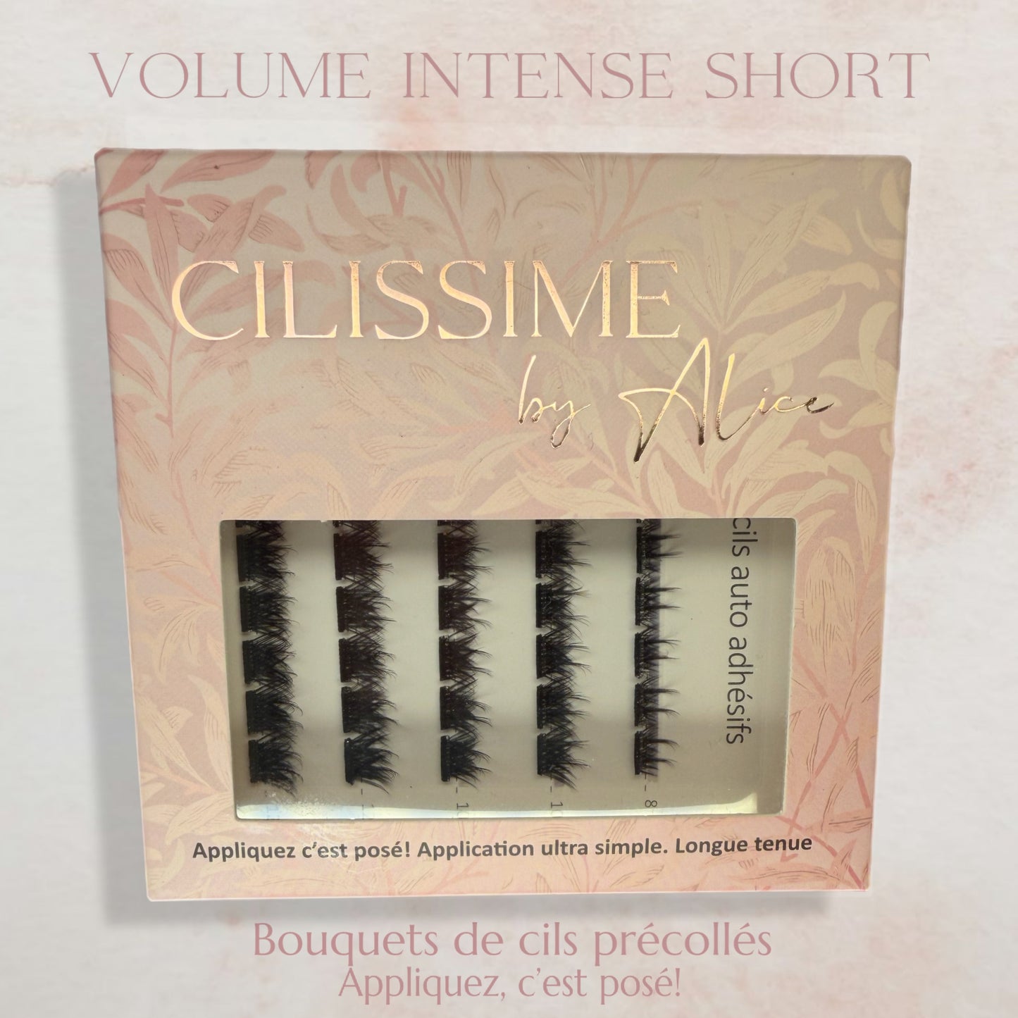 Cils volume intense short - regard naturel structuré