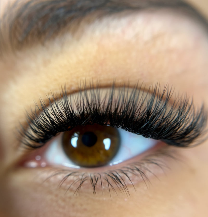 Cils volume russe - regard intense effet extensions