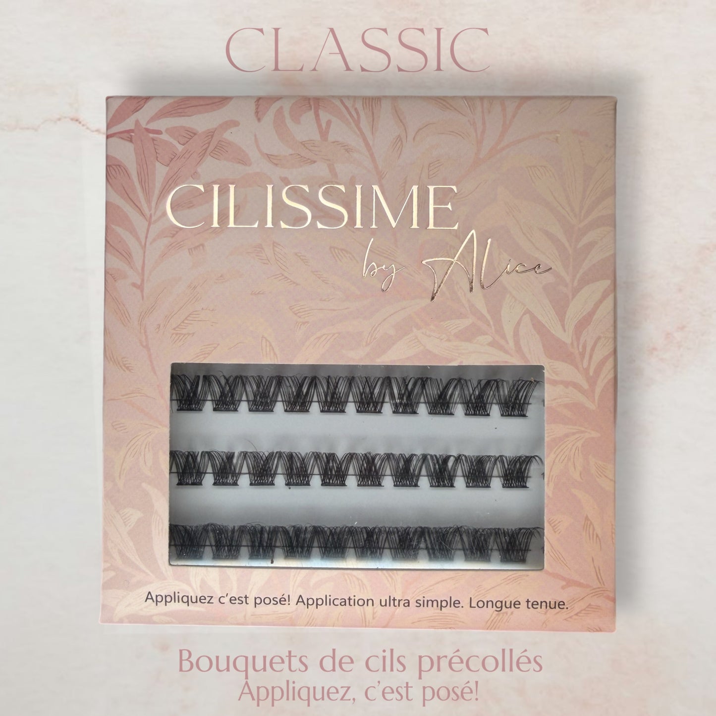 Cils effet extensions - Classic (naturel structuré)