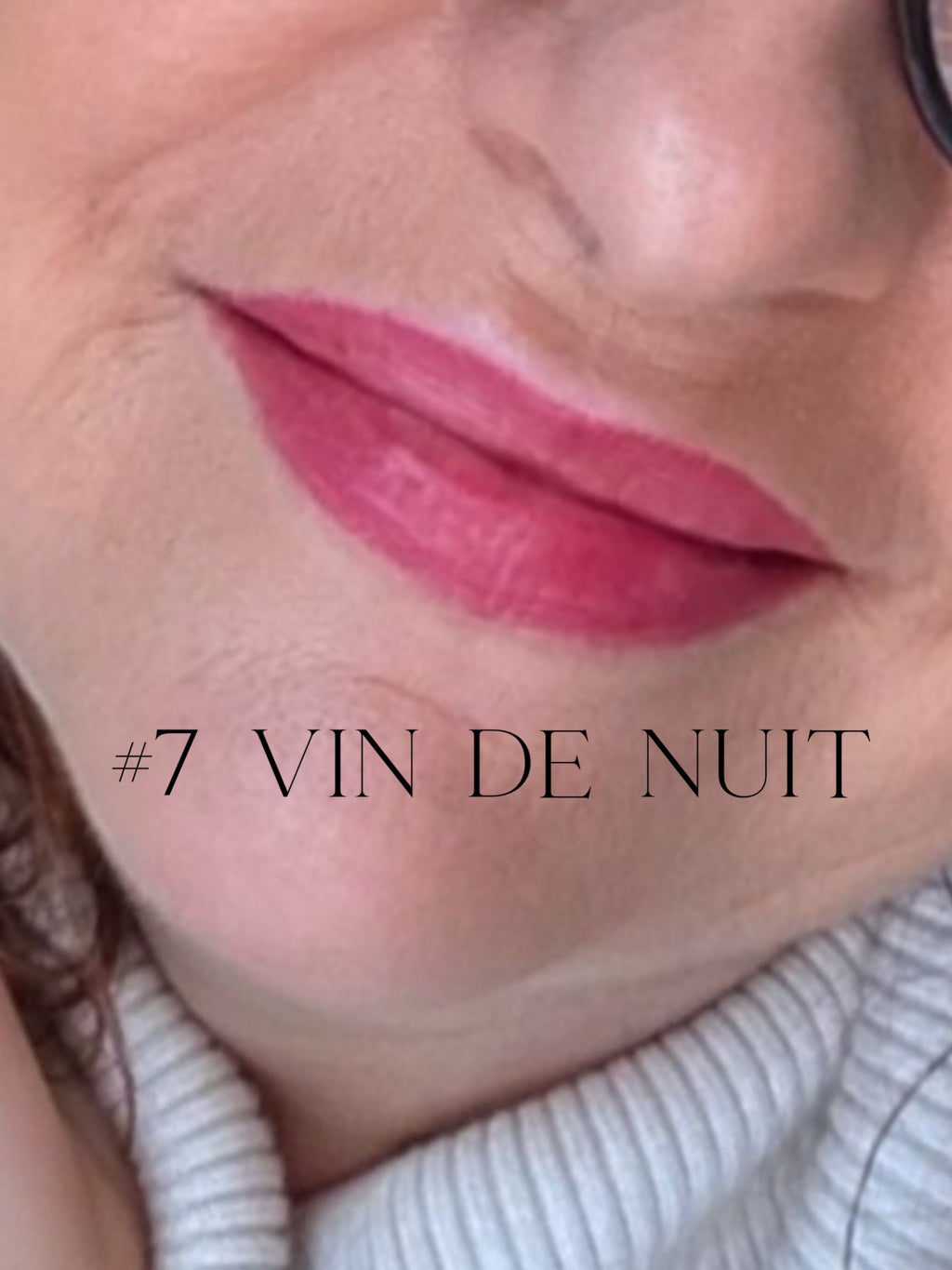 Encres à lèvre peel-off