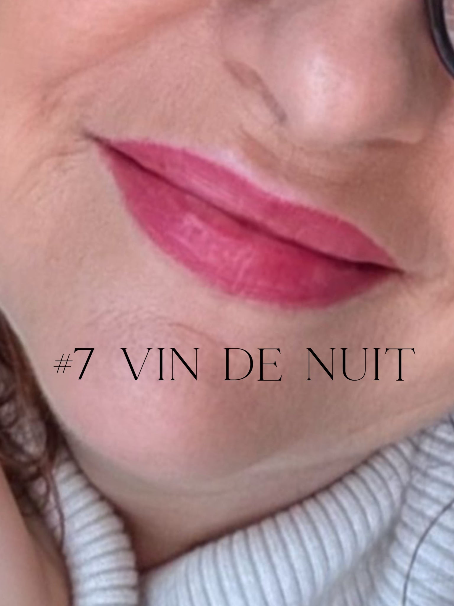 Encres à lèvre peel-off