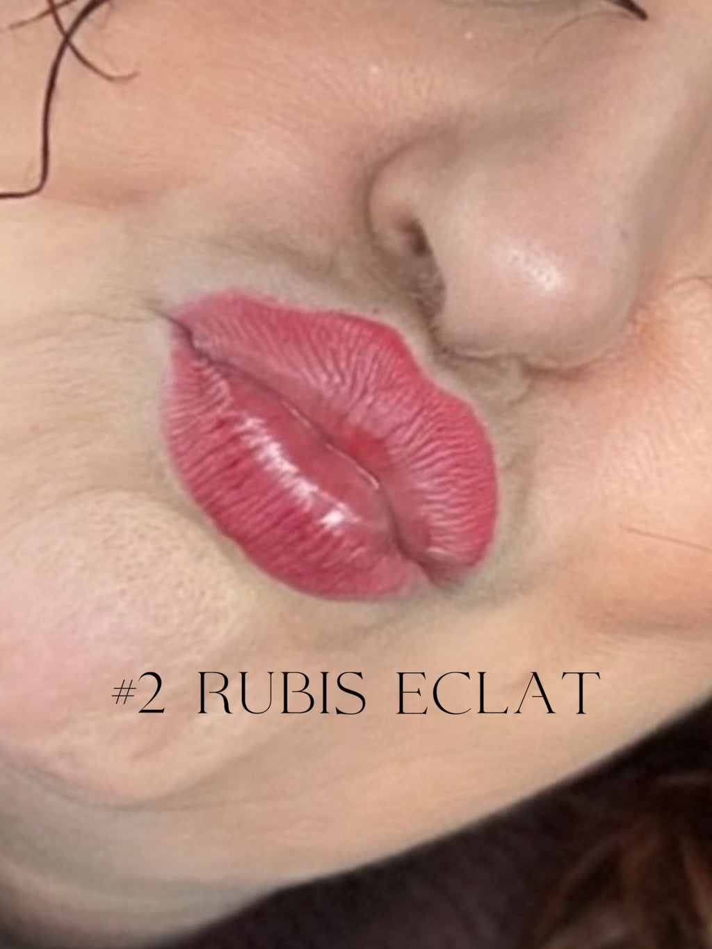 Encres à lèvre peel-off